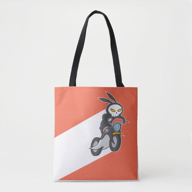 Dödsbunny, Shoulder Tote Tygkasse (Framsida)