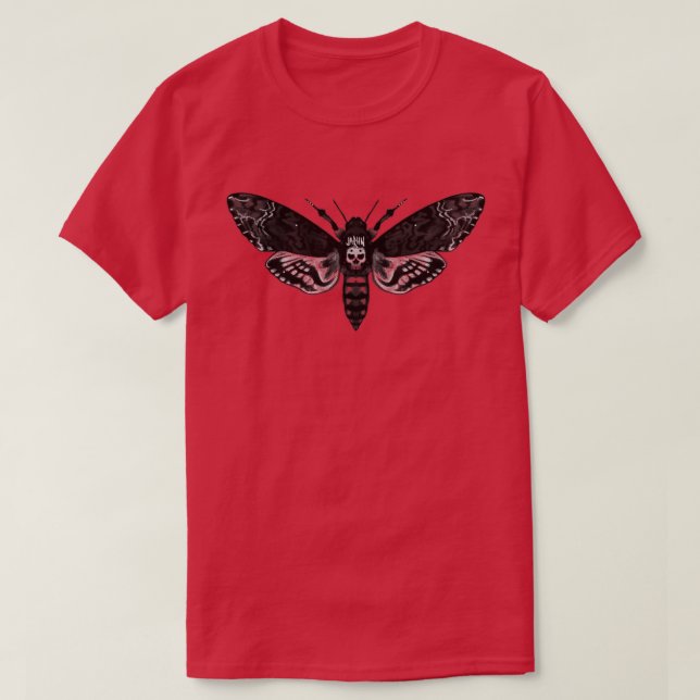 Dödschef Moth Hawk Moth T Shirt (Design framsida)