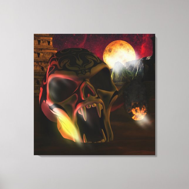 Dödsdalen Canvastryck (Framsida)