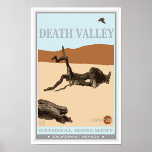Dödsdalen Nationalpark 4 Poster