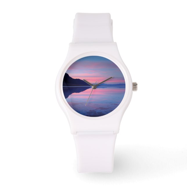 Dödsdalen nationalpark. Badwater vid gryningen Armbandsur (Framsida)