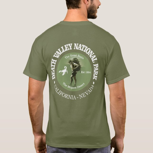 Dödsdalen nationalpark (o) tee shirt (Baksida)