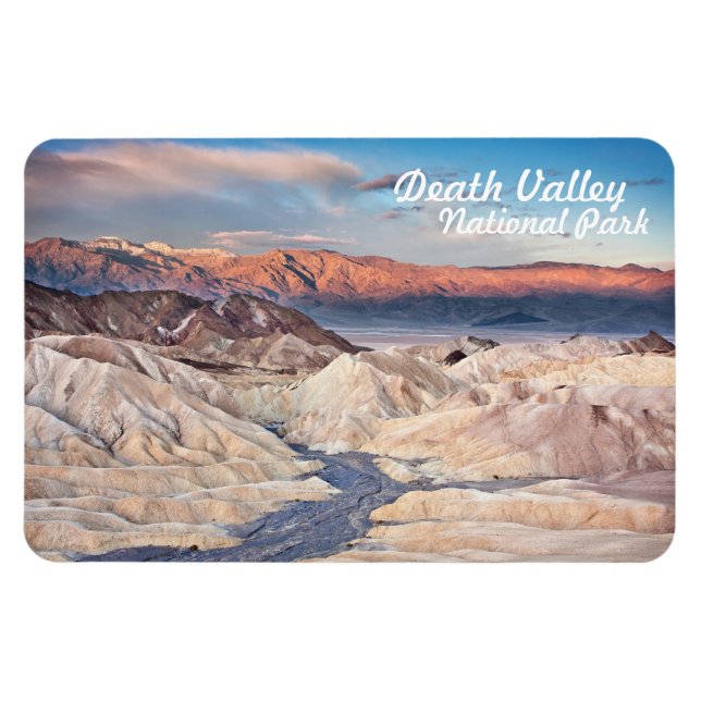 Dödsdalen nationalpark Zabriskie Point View Magnet (Horisontell)