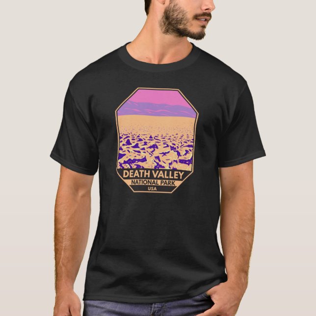 Dödsdalen Nationalparken Djävulen's Golf Course T Shirt (Framsida)
