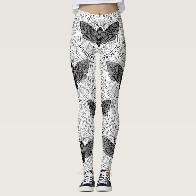 Dödsdjur, huvudmage leggings (Framsida)