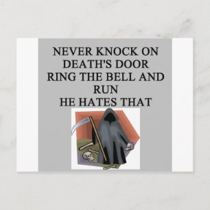 dödsdoorbell vykort