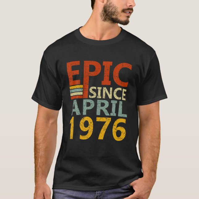 Dödsfall föddes i april 1954 - 68 Anni T Shirt (Framsida)