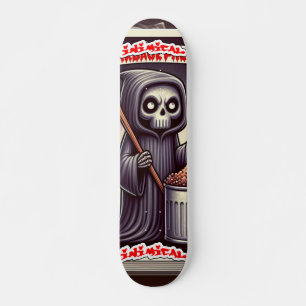 Dödsfall vid skadlig Tecknad Mini Skateboard Bräda 18,5 Cm