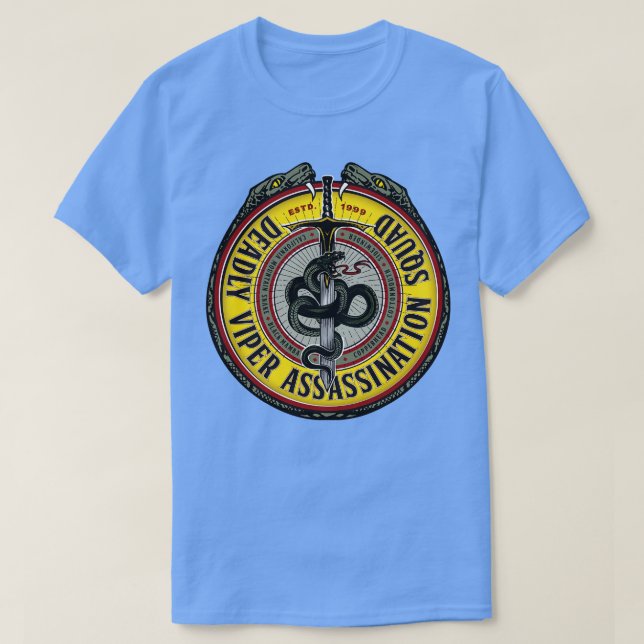 Dödsfallande våldsmord på Squad T Shirt (Design framsida)