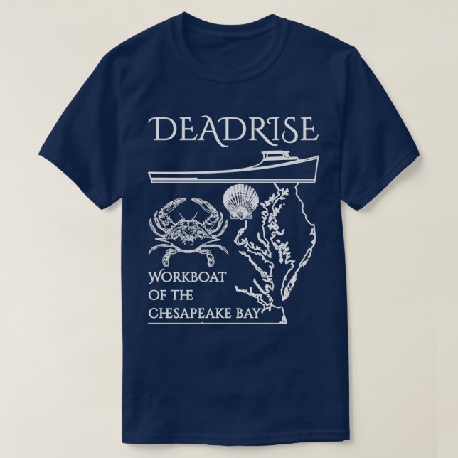Dödsfallet i Chesapeake Bay Wh T Shirt (Design framsida)