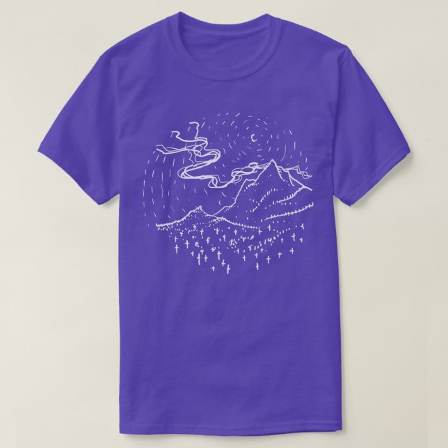 Dödsfallets karaktär t shirt (Design framsida)