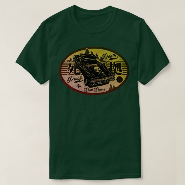 Dödsfallets snabbskolsetikett t shirt (Design framsida)