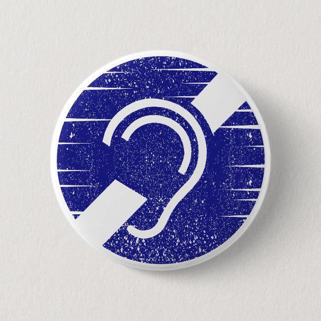 Dödsfallssymbol och hörselsymbol knapp (Framsida)