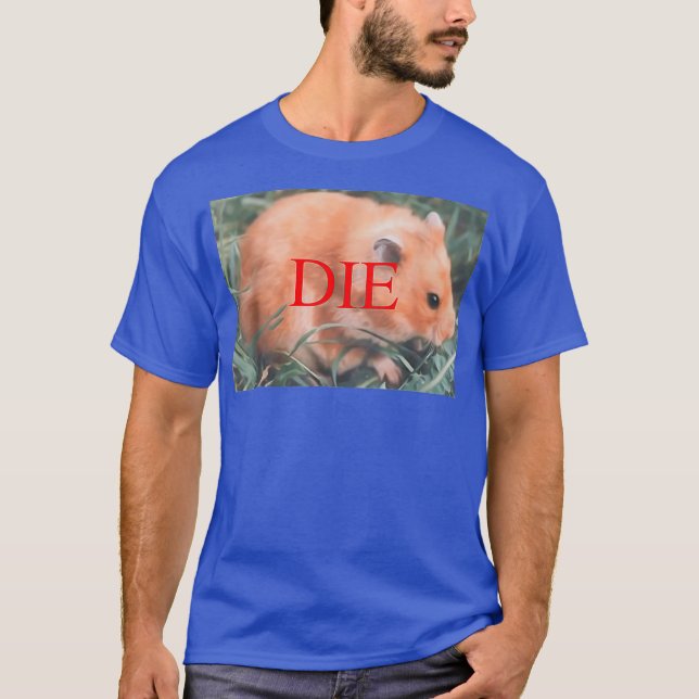 Dödshot Hamster T Shirt (Framsida)