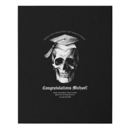 Dödskalle Gothic Examenfest Radiologi Signatur