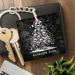 Dödskalle julgran Pajama skelett Santa hatt
