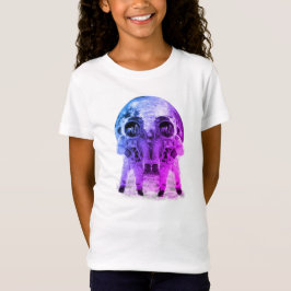 Dödskalle Mån T Shirt