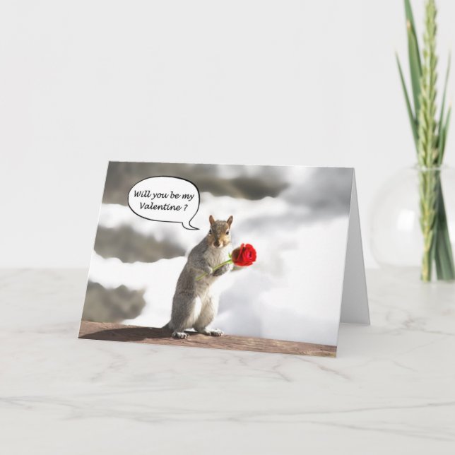 Dödskalle med ro Valentine-hälsningskort Helgkort (Framsida)
