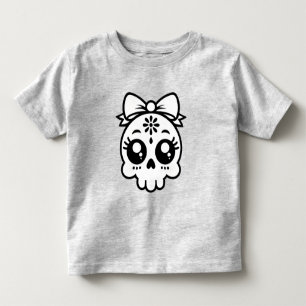 Dödskalle med slinga t shirt
