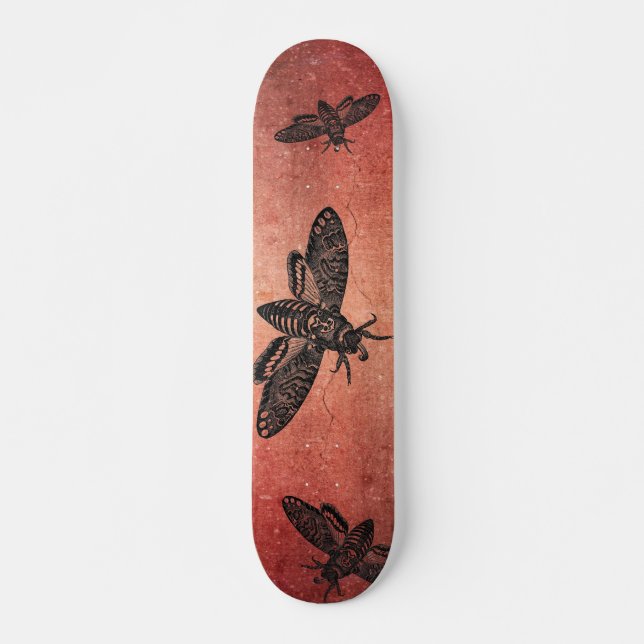 Dödskalle Sfärisk Skateboard (Framsida)