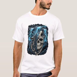 Dödskalle t-shirt