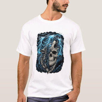 Dödskalle t-shirt