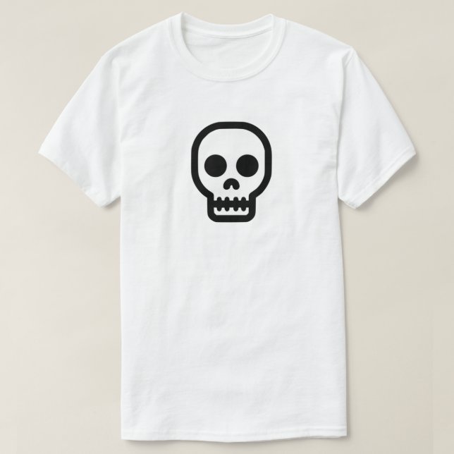 Dödskalle T-Shirt (Anpassa den!) (Design framsida)