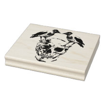 Dödskallen och korparna på kronan