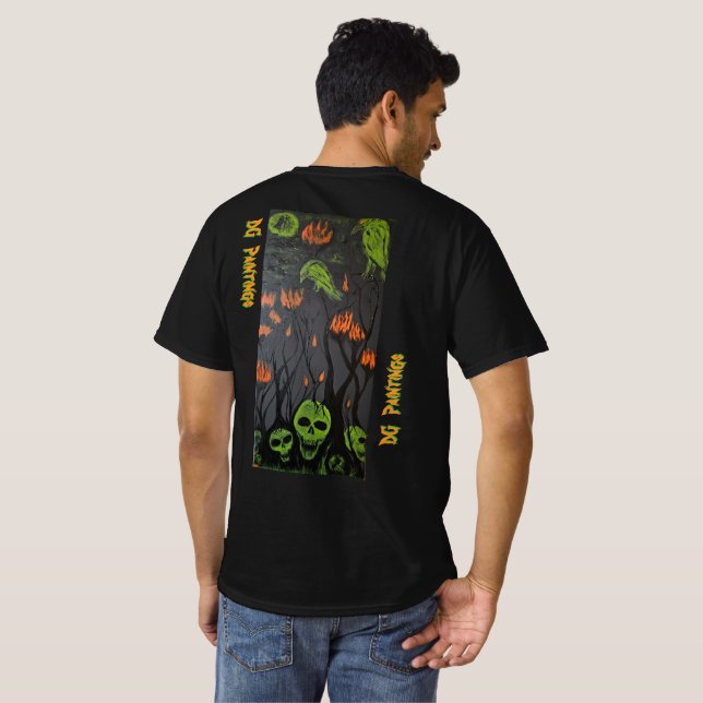 Dödskalletröja v.2 t shirt (Hel baksida)
