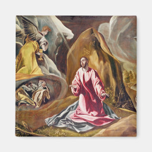 Dödskamp i trädgården av Gethsemane, c.1590 Magnet