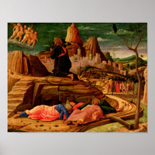 Dödskamp i trädgården, c.1460 poster