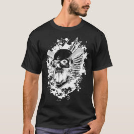 Dödskrigarens T-shirt Gotisk Skelett Tröja