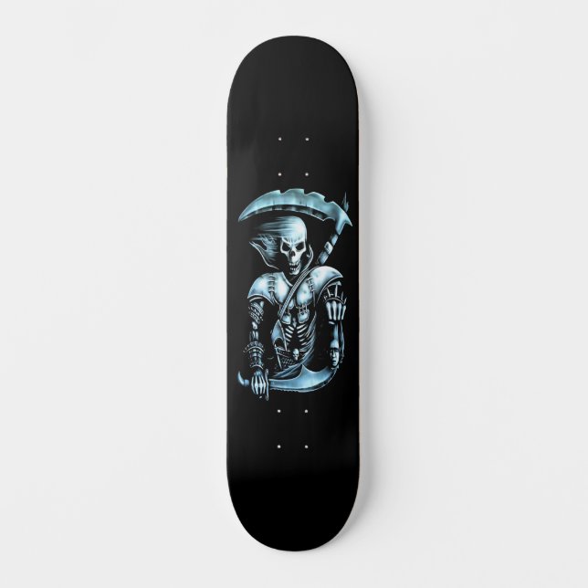 Dödskrigarkrigare Mini Skateboard Bräda 18,5 Cm (Framsida)