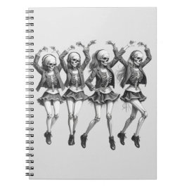 Dödskvinnor Dance Anteckningsbok