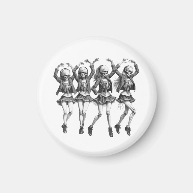 Dödskvinnor Dance Magnet (Framsidan)