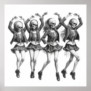 Dödskvinnor Dance Poster