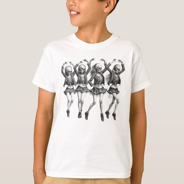 Dödskvinnor Dance T Shirt (Framsida)