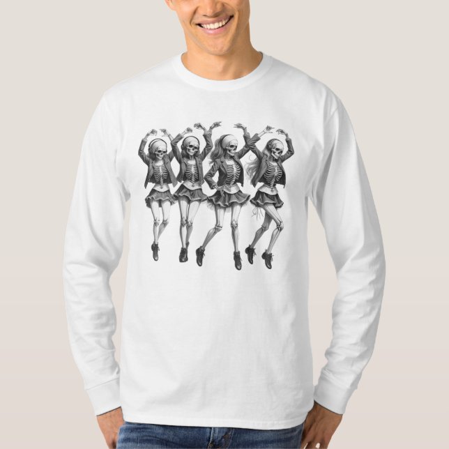 Dödskvinnor Dance T Shirt (Framsida)