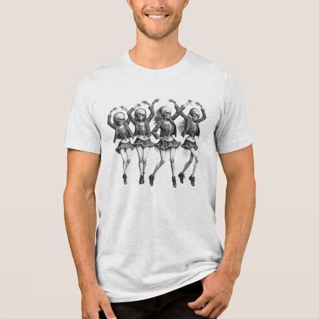 Dödskvinnor Dance T Shirt (Framsida)