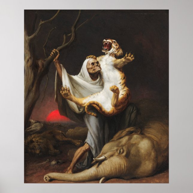 Dödsmakt av William Holbrook Beard Poster (Framsidan)