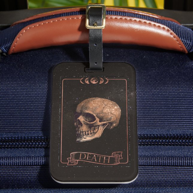 Dödsmålkortet Bagagebricka (Framsida Insitu 2)