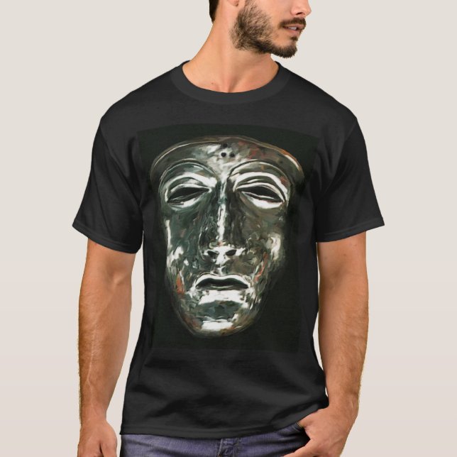 Dödsmask ( Oljemålning ) T-Shirt (Framsida)