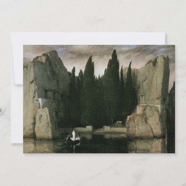 Dödsön av Arnold Böcklin, symbolism konst (Framsida)