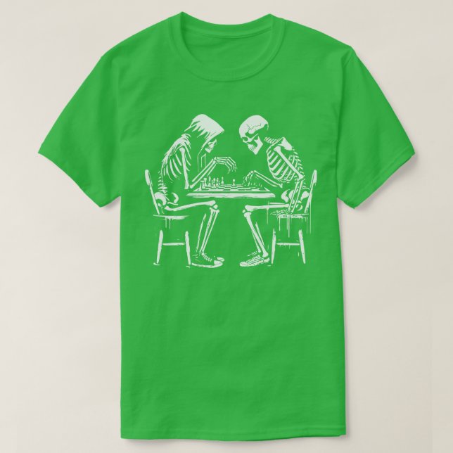 dödspelschack t shirt (Design framsida)
