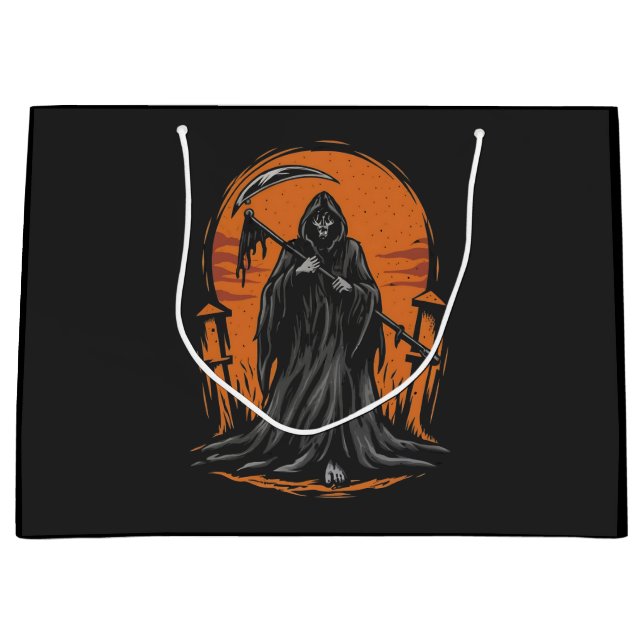 Dödsrikets Cartoon i Solnedgångskyrkogård (Framsidan)