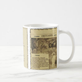 Dödsruna av den Jesus Kristus den bra herden Kaffemugg