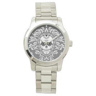 Dödsskada - Chic Sugar Skull Wrist Watch Armbandsur