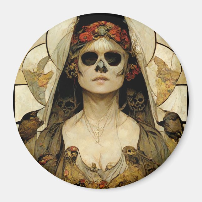 Dödsskam - otäck skräck magnet (Framsidan)