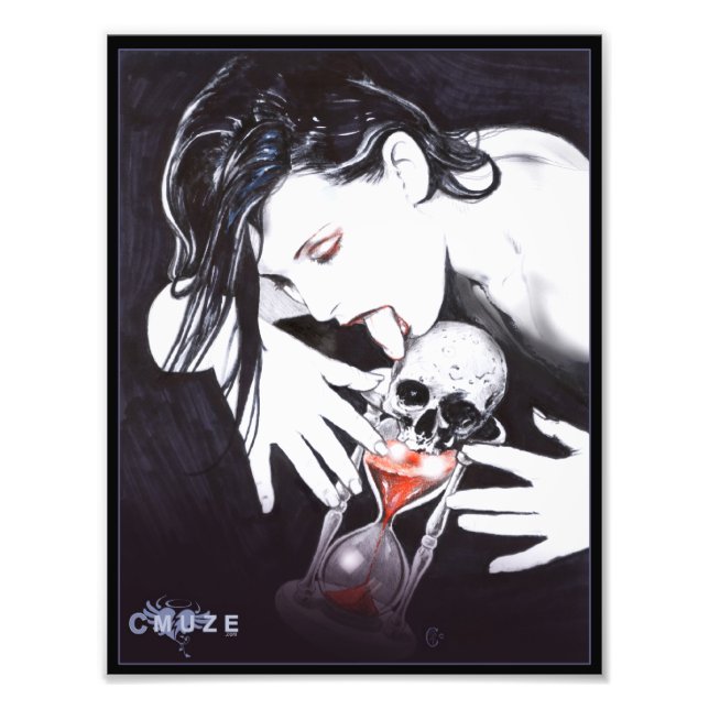 Dödsskiss Fototryck (Framsidan)