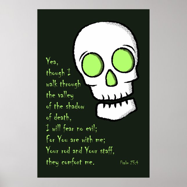 Dödsskugga - Skull Poster (Framsidan)